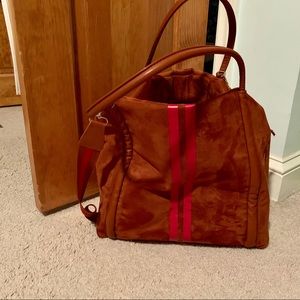 Suede  crossbody bag